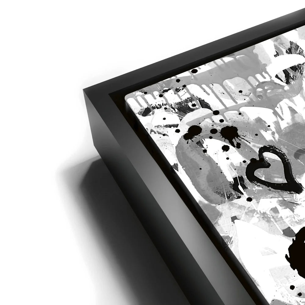 Featured image 11 for Dream Big Dreams - Banksy Warhol Mashup - Black & White