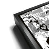 Thumbnail image 11 for Dream Big Dreams - Banksy Warhol Mashup - Black & White