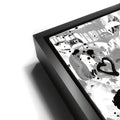 Thumbnail image 11 for Dream Big Dreams - Banksy Warhol Mashup - Black & White