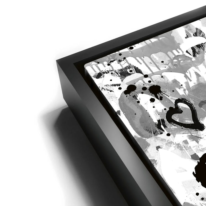 Featured image 11 for Dream Big Dreams - Banksy Warhol Mashup - Black & White