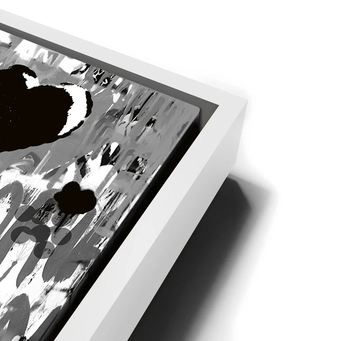Featured image 13 for Dream Big Dreams - Banksy Warhol Mashup - Black & White