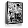 Featured image 6 for Dream Big Dreams - Banksy Warhol Mashup - Black & White