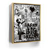 Featured image 7 for Dream Big Dreams - Banksy Warhol Mashup - Black & White