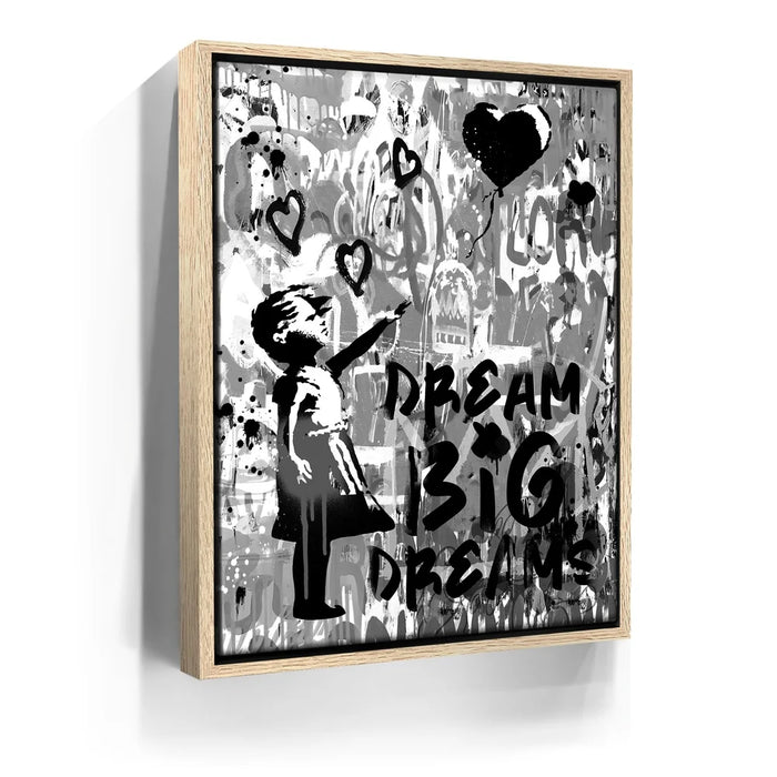 Featured image 10 for Dream Big Dreams - Banksy Warhol Mashup - Black & White