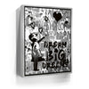 Featured image 8 for Dream Big Dreams - Banksy Warhol Mashup - Black & White