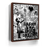 Featured image 11 for Dream Big Dreams - Banksy Warhol Mashup - Black & White