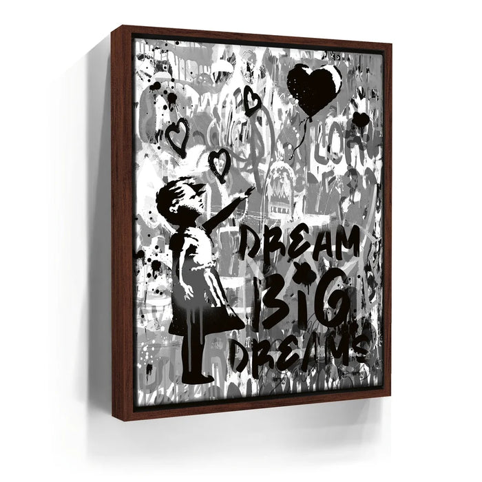 Featured image 10 for Dream Big Dreams - Banksy Warhol Mashup - Black & White