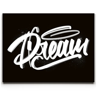 Dream Calligraphy - Black and White II
