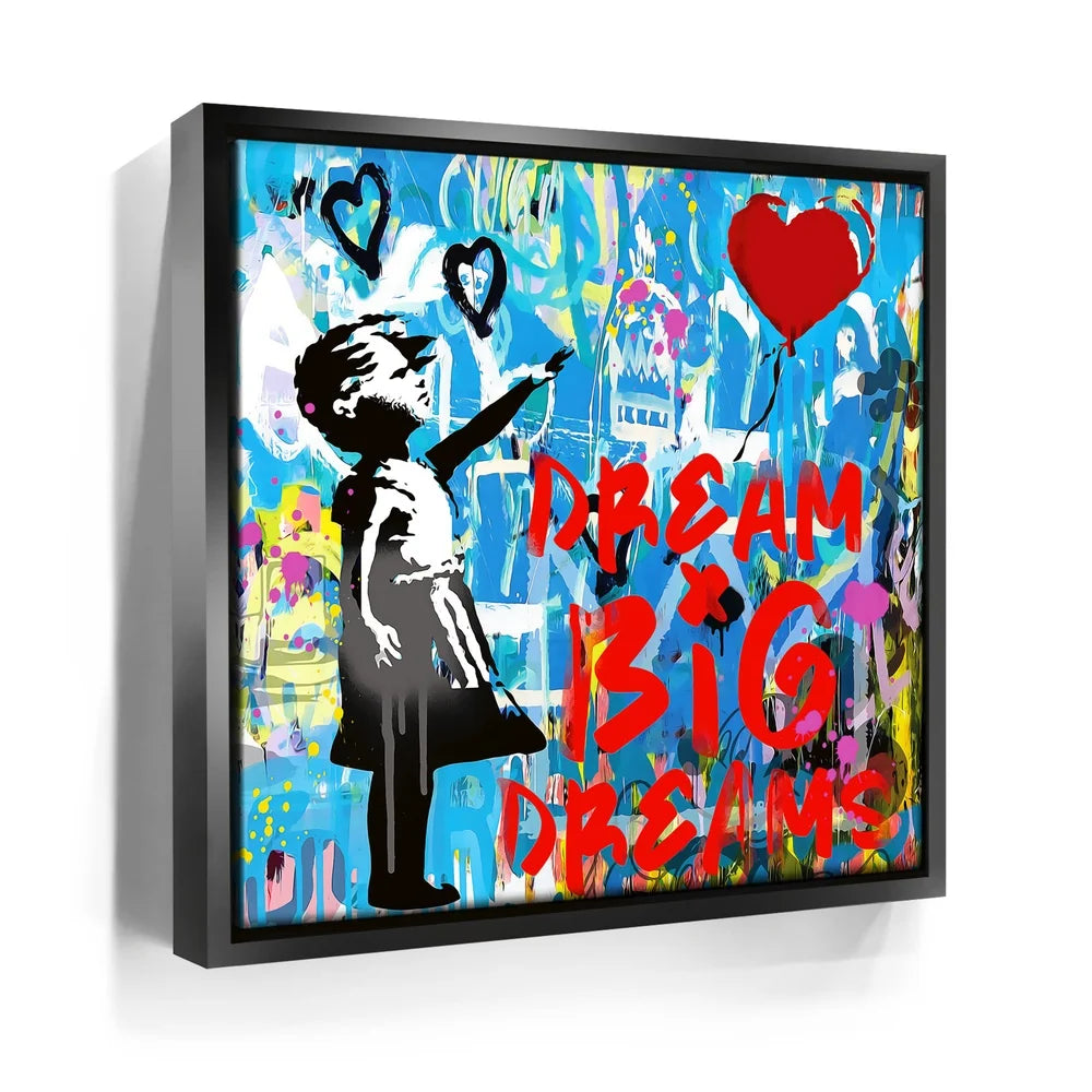 Featured image 6 for Dream Big Dreams - Banksy Warhol Mashup - Square