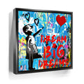 Featured image 6 for Dream Big Dreams - Banksy Warhol Mashup - Square