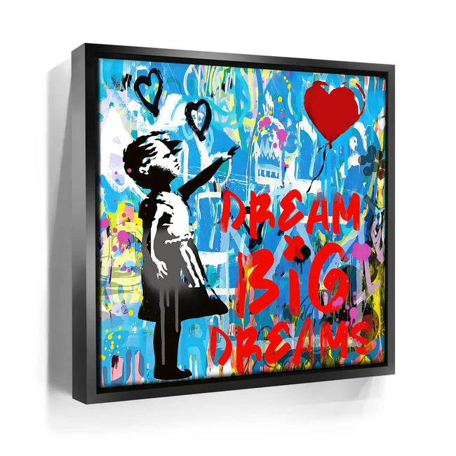 Featured image 6 for Dream Big Dreams - Banksy Warhol Mashup - Square
