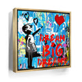 Featured image 8 for Dream Big Dreams - Banksy Warhol Mashup - Square