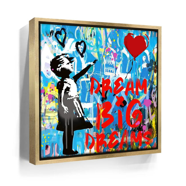 Featured image 8 for Dream Big Dreams - Banksy Warhol Mashup - Square