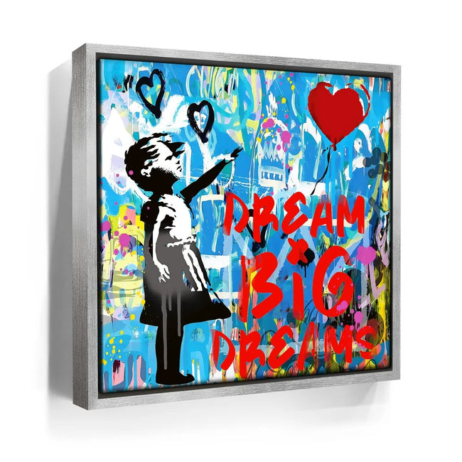 Featured image 9 for Dream Big Dreams - Banksy Warhol Mashup - Square