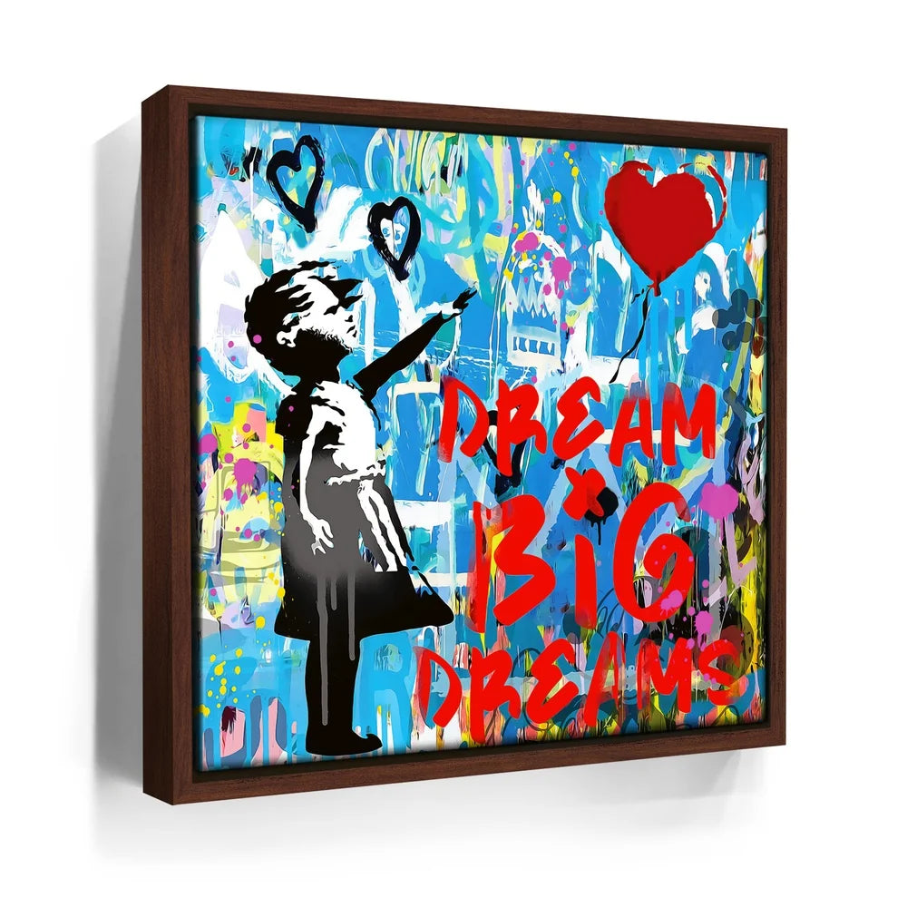 Featured image 11 for Dream Big Dreams - Banksy Warhol Mashup - Square