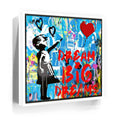 Featured image 7 for Dream Big Dreams - Banksy Warhol Mashup - Square