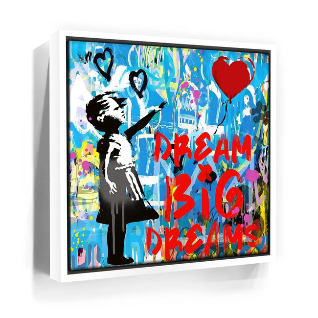Featured image 7 for Dream Big Dreams - Banksy Warhol Mashup - Square