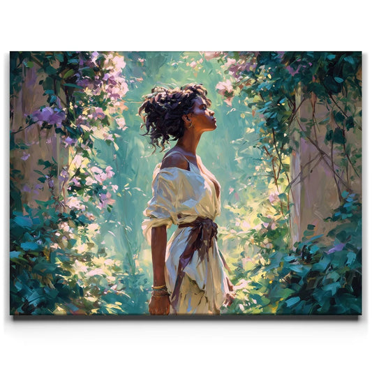 Dressed In Light Posters, Prints, & Visual Artwork TheGoatWallArt LANDSCAPE 24x18 0.75" STANDARD