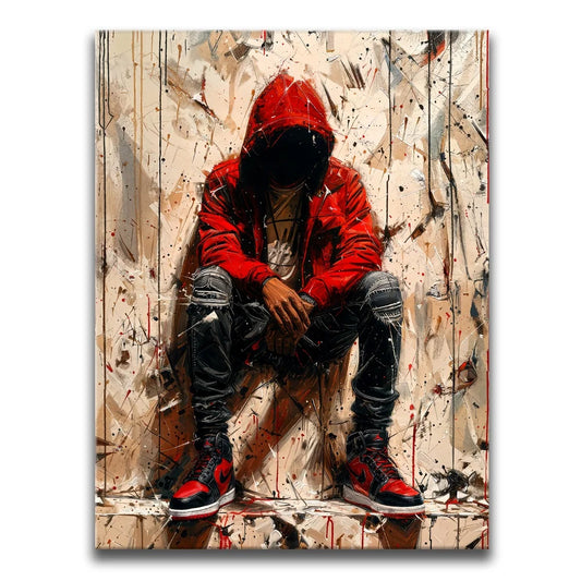 Drip King Posters, Prints, & Visual Artwork TheGoatWallArt PORTRAIT 18x24 0.75" STANDARD