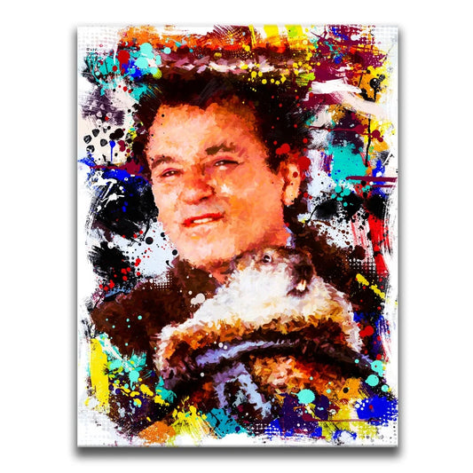 Driving With Punxsutawney Posters, Prints, & Visual Artwork TheGoatWallArt PORTRAIT 18x24 0.75" STANDARD