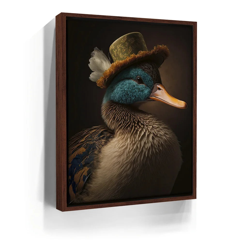 Featured image 10 for Duck with Feather Hat I