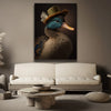 Thumbnail image 3 for Duck with Feather Hat I