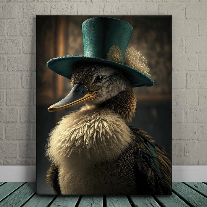 Featured image 1 for Duck with Feather Hat II
