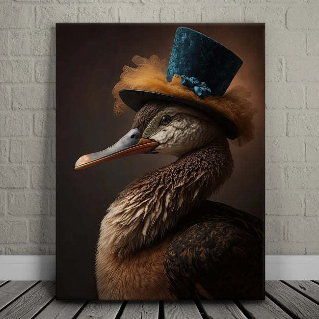 Featured image 1 for Duck with Feather Hat II