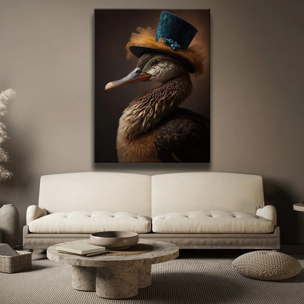 Featured image 2 for Duck with Feather Hat II
