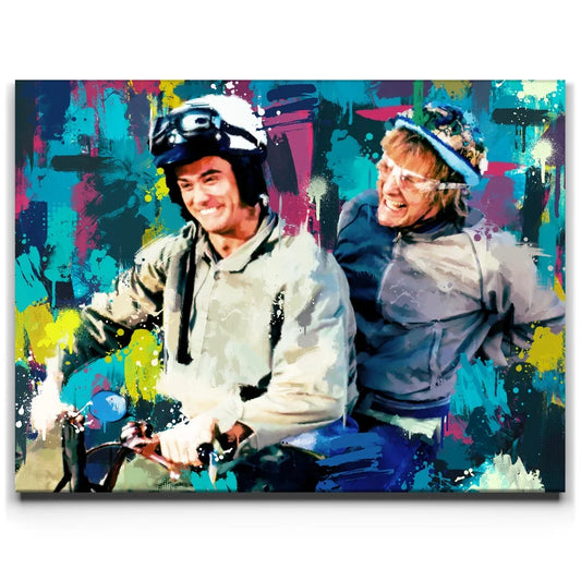 Dumb And Dumber - The Ride To Aspen Posters, Prints, & Visual Artwork TheGoatWallArt LANDSCAPE 24x18 0.75" STANDARD
