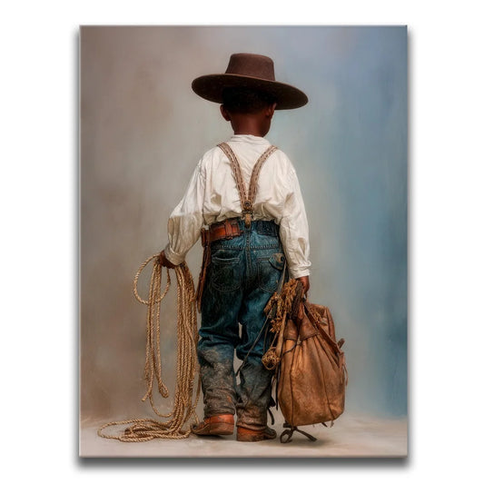 Dust & Denim Posters, Prints, & Visual Artwork TheGoatWallArt PORTRAIT 18x24 0.75" STANDARD