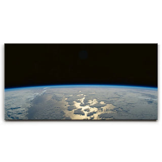 Earth's thin blue atmosphere