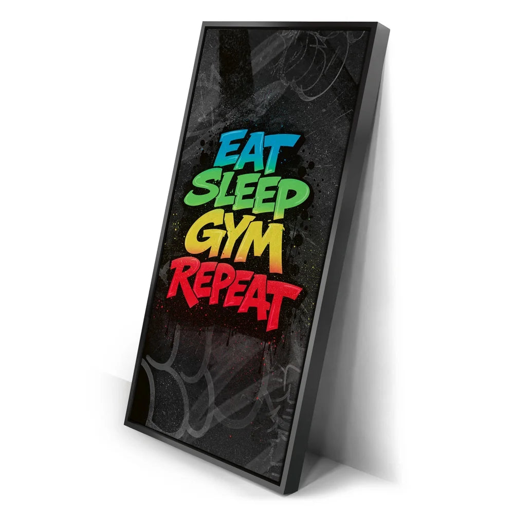 Featured image 2 for Eat, Sleep, Gym, Repeat  - Graffiti