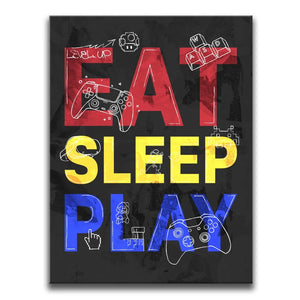 Eat, Sleep, Play - Sketch