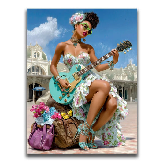 Echoes In Espadrilles Posters, Prints, & Visual Artwork TheGoatWallArt PORTRAIT 18x24 0.75" STANDARD