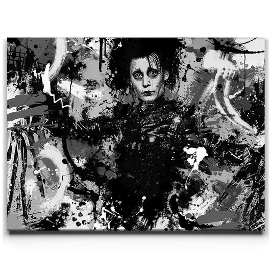 Edward's Expertise b&w Posters, Prints, & Visual Artwork TheGoatWallArt LANDSCAPE 24x18 0.75" STANDARD