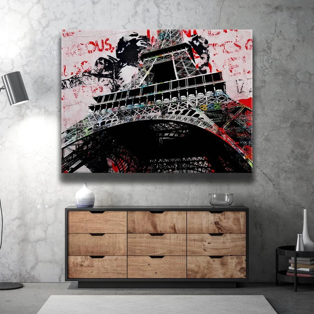 Featured image 2 for Eiffel Tower Graffiti II