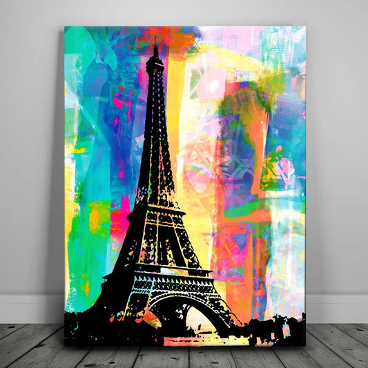 Eiffel Tower I Posters, Prints, & Visual Artwork TheGoatWallArt PORTRAIT 18x24 0.75" STANDARD