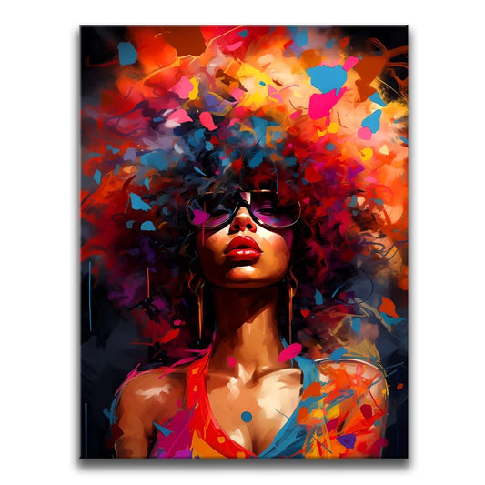 Electric Funk Posters, Prints, & Visual Artwork TheGoatWallArt PORTRAIT 18x24 0.75" STANDARD