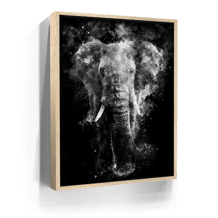 Featured image 10 for Elephant - Watercolor - Black and White