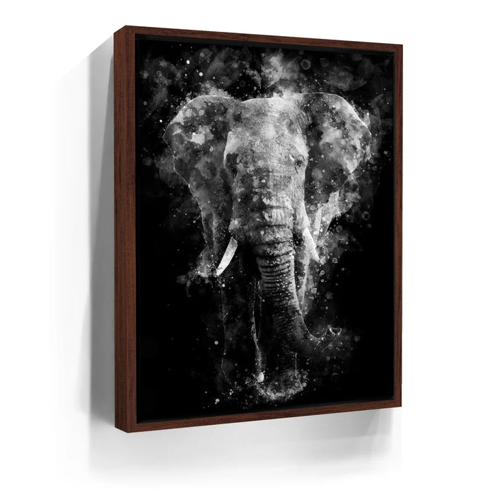 Featured image 10 for Elephant - Watercolor - Black and White