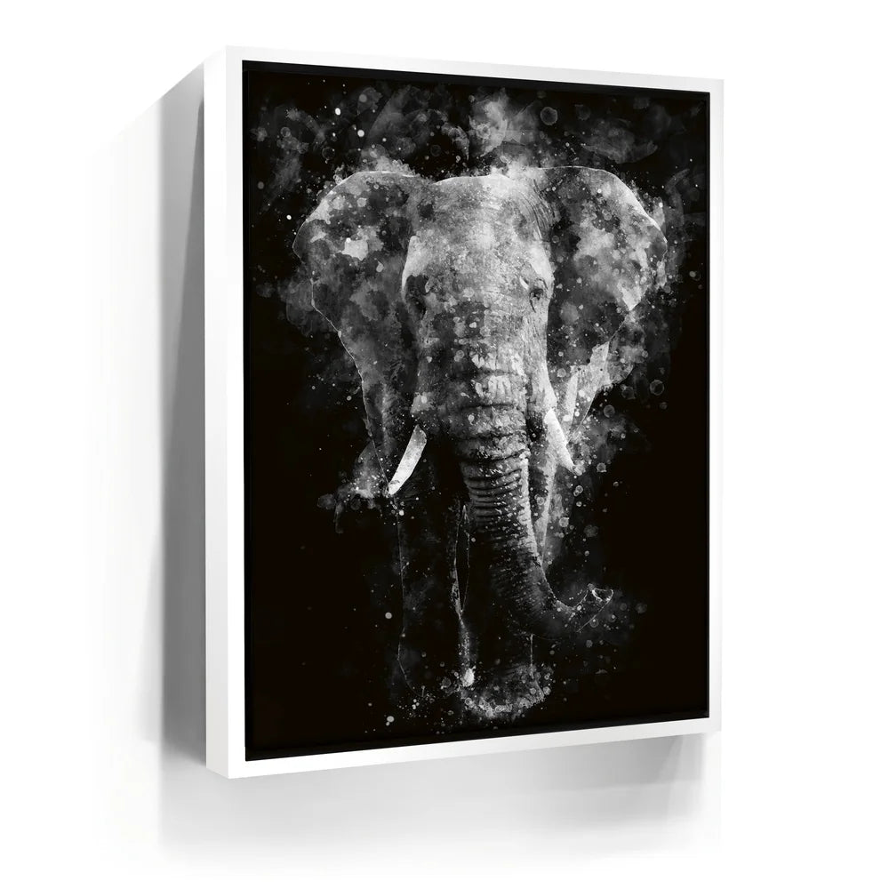 Featured image 6 for Elephant - Watercolor - Black and White
