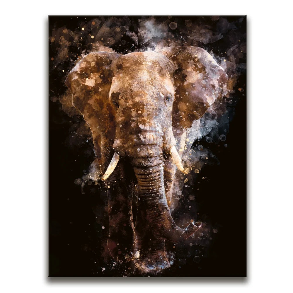 Featured image 1 for Elephant - Watercolor