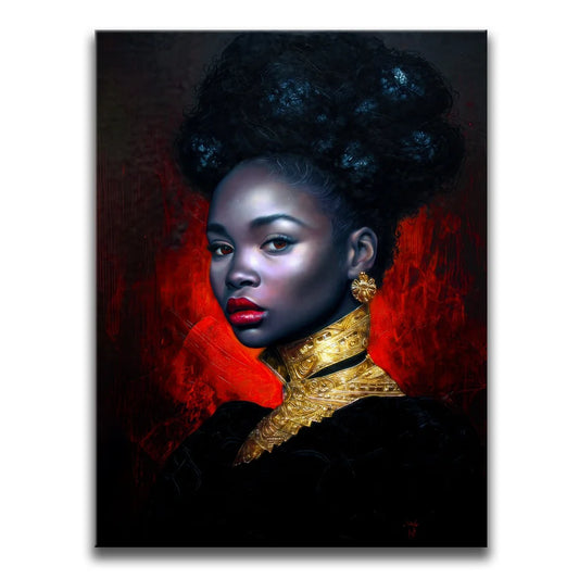 Ember Sovereign Posters, Prints, & Visual Artwork TheGoatWallArt PORTRAIT 18x24 0.75" STANDARD