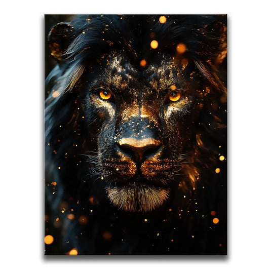 Embers Of The Lion's Soul Posters, Prints, & Visual Artwork TheGoatWallArt PORTRAIT 18x24 0.75" STANDARD