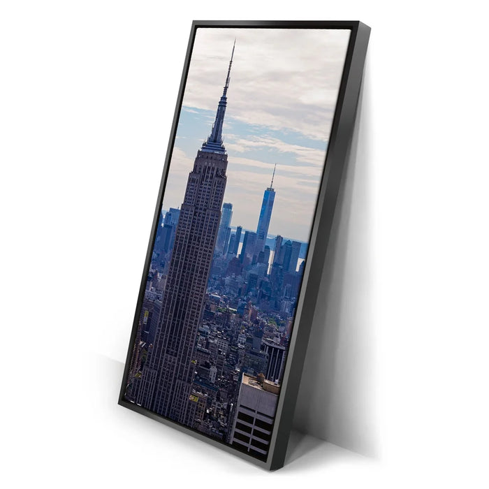 Featured image 2 for Empire State Building And One World Trade Center Vertical Panorama