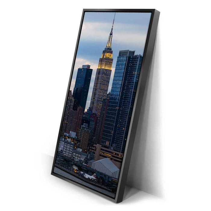 Featured image 2 for Empire State Building Vertical Panorama At Dusk