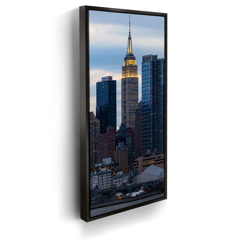 Featured image 5 for Empire State Building Vertical Panorama At Dusk