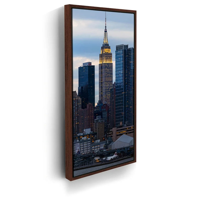 Featured image 10 for Empire State Building Vertical Panorama At Dusk