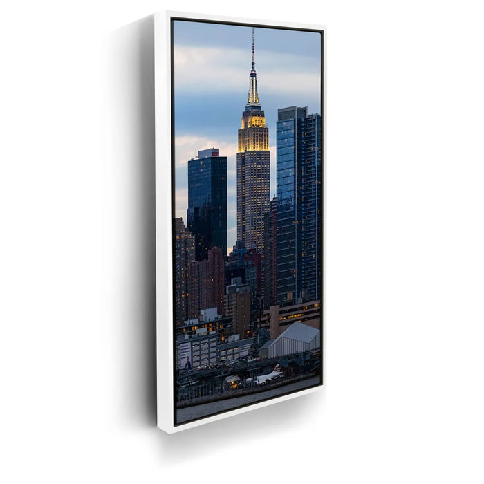 Featured image 6 for Empire State Building Vertical Panorama At Dusk